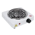 thumbnail image 2 of 1000W Household Mini Portable Electric Stove Heater Heating Plate White (US Plug 110V), 2 of 10