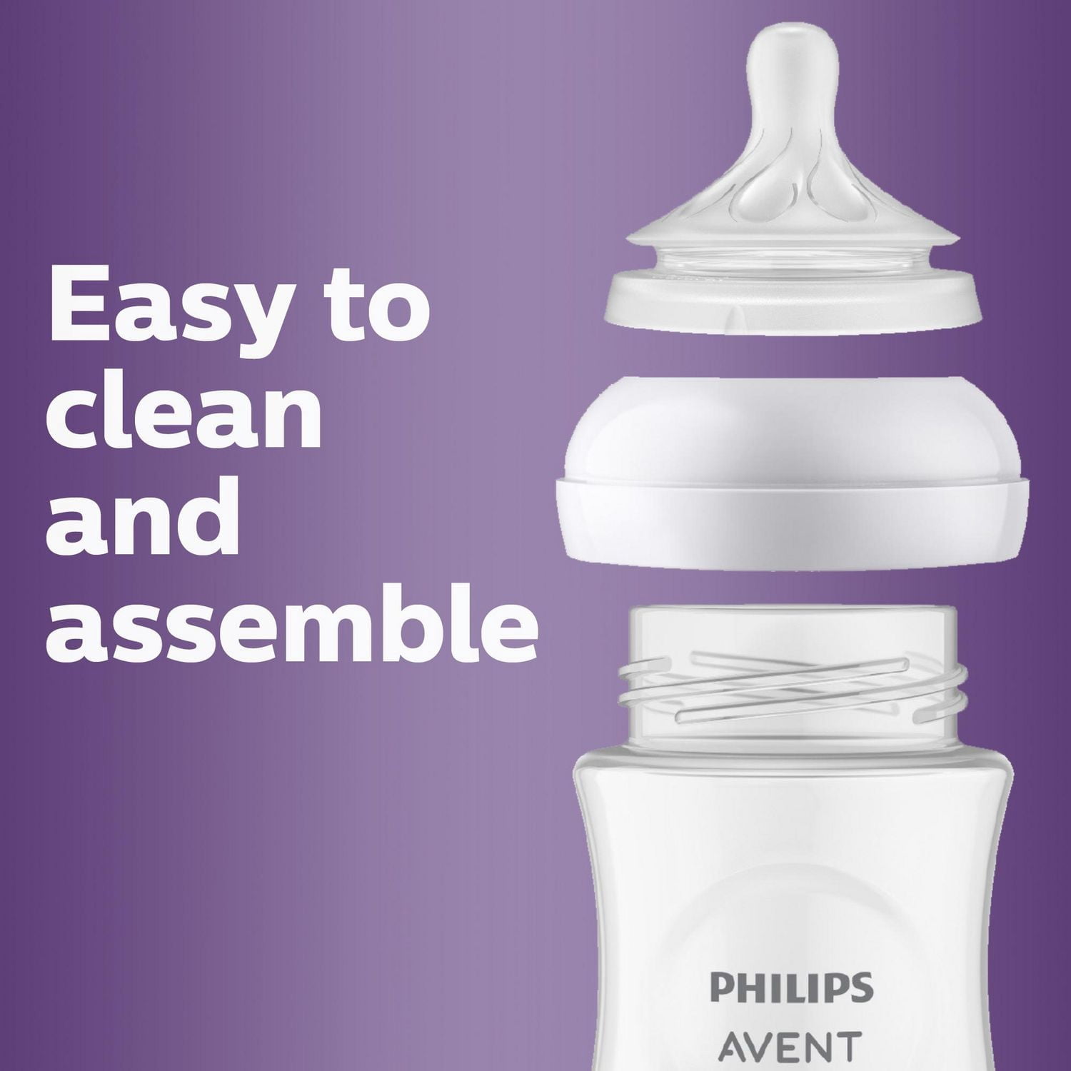 Philips Avent Natural Response Nipple Flow 4, 3M+, 2 pack, SCY964/02