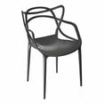 thumbnail image 4 of Plata Decor Master Chair in Black Color, 4 of 5