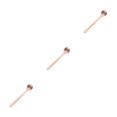 thumbnail image 1 of Redempat Cute Tea Spoon Exquisite Stainless Steel Spoon For Tea Drinking Teaware cat paw rose gold 1 3Set, 1 of 6