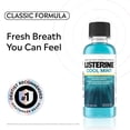 thumbnail image 2 of Listerine Cool Mint Antiseptic Mouthwash, Essential Oils Menthol, Thymol, Eucalpytol - Plaque, Bad Breath, Gingivitis, 2 of 8