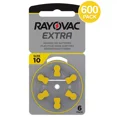 thumbnail image 1 of Rayovac Extra Size 10 Hearing Aid Batteries (600 Pack), 1 of 5