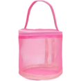 thumbnail image 1 of Yarn Storage Organizer Bag, Crochet Kit for Beginners, Yarn Holder, Thread Storage, Knitting Crochet Bag Organizer, Large Capacity Organizers with Spinning Drum Design & Drawstring Lid,pink, 1 of 3