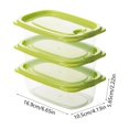 thumbnail image 3 of Clear Plastic Food Storage Containers with Locking Lids – Leakproof Stackable Boxes for Leftovers, Snacks & Meal Prep, 3 of 6