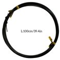 thumbnail image 4 of Craft Wires DIY Handicrafts Braided Durable and Shiny Thread Good Flexibility Durable Shiny Jewelry Lines Exquisite Design for Sculpturing Black, 4 of 5