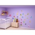 thumbnail image 4 of Cartoon Colorful 26 Letters Alphabet Wall Sticker Kids Room Nursery Room Decor Wall Decal Vinyl Bedroom Mural, 4 of 5