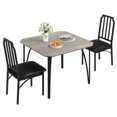 thumbnail image 2 of Kitchen Table with Chairs, 1 Table + 2 Chairs, Vintage, 2 of 9