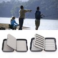 thumbnail image 2 of Double-sided Fly Fishing Flies Box Waterproof Trout Bass Flies Fishing Hooks Box B, 2 of 6