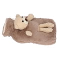 thumbnail image 1 of Hot Water Bag, Cute Cartoon 1000ml Capacity Warm Water Bag Multifunctional PVC Material  For Office Brown,Purple, 1 of 8