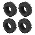 thumbnail image 1 of RC Crawler Tires, Rubber 4PCS Wear  RC Tyre Soft  For RC Car Parts For SCX24 1/24 RC Cars, 1 of 8