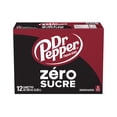 thumbnail image 2 of Dr Pepper Zero Sugar Soda 12 x 355 mL, Cans, 2 of 8