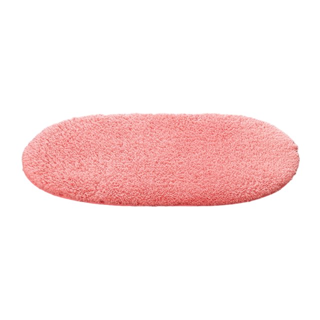 mmirethe Easy To Clean And Soft Bath Mat For Bathroom Floors Stylish Polyester Bathroom Carpet Bathroom Rugs watermelon red 5Set