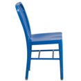 thumbnail image 3 of Blue Metal Indoor-Outdoor Chair, 3 of 9