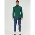 thumbnail image 3 of INSPIRE CHIC Men's Pullover Turtle Neck Long Sleeves Stretchy Slim Fit Tops, 3 of 7