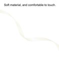 thumbnail image 3 of Unique Bargains 0.28' x 100 Yards Double Face Decorate Crafts Roll Satin Ribbon Candle White, 3 of 5