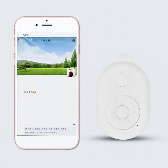 Phone Remote Control BT 4.0 10m USB Type C Charging Selfie Clicker For Mainstream APP, Page Turning, Media Control