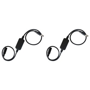 2X 24 Outil de réinitialisation du routage du routeur de redémarrage automatique d'heure DC Routeur de modem en fibre de temps de puissance DC Gestionnaire de puissance Black,2 x Ligne de redémarrage du routeur, Noir