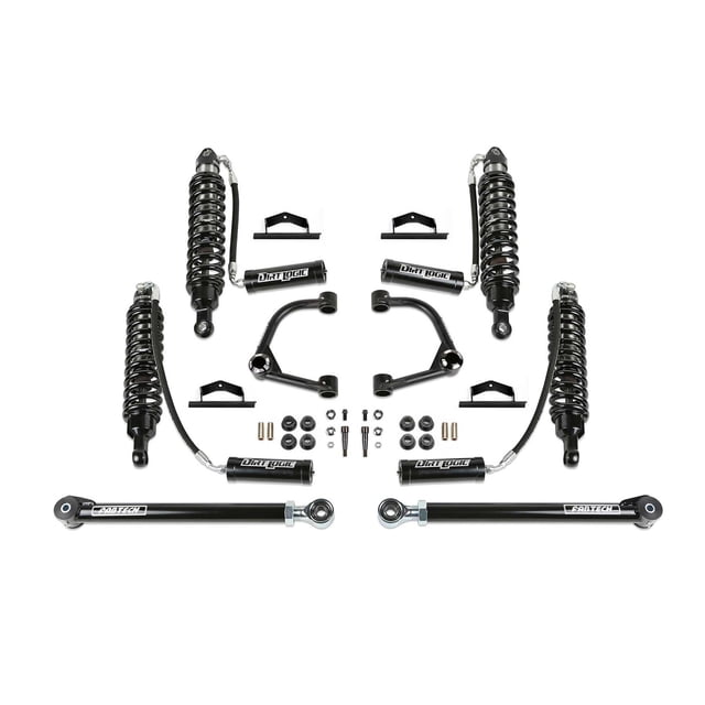 Fabtech K2378DL Uniball UCA Lift System w/Shocks Fits 21-24 Bronco