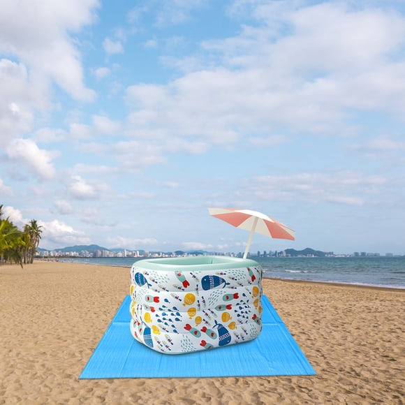 Dvkptbk Swimming Pool Pool Ground Cloth Above Swimming Pool Covers Dirt Proof Paint Tarp and Drop Cloth for Painting, Camping Tarp Swimming