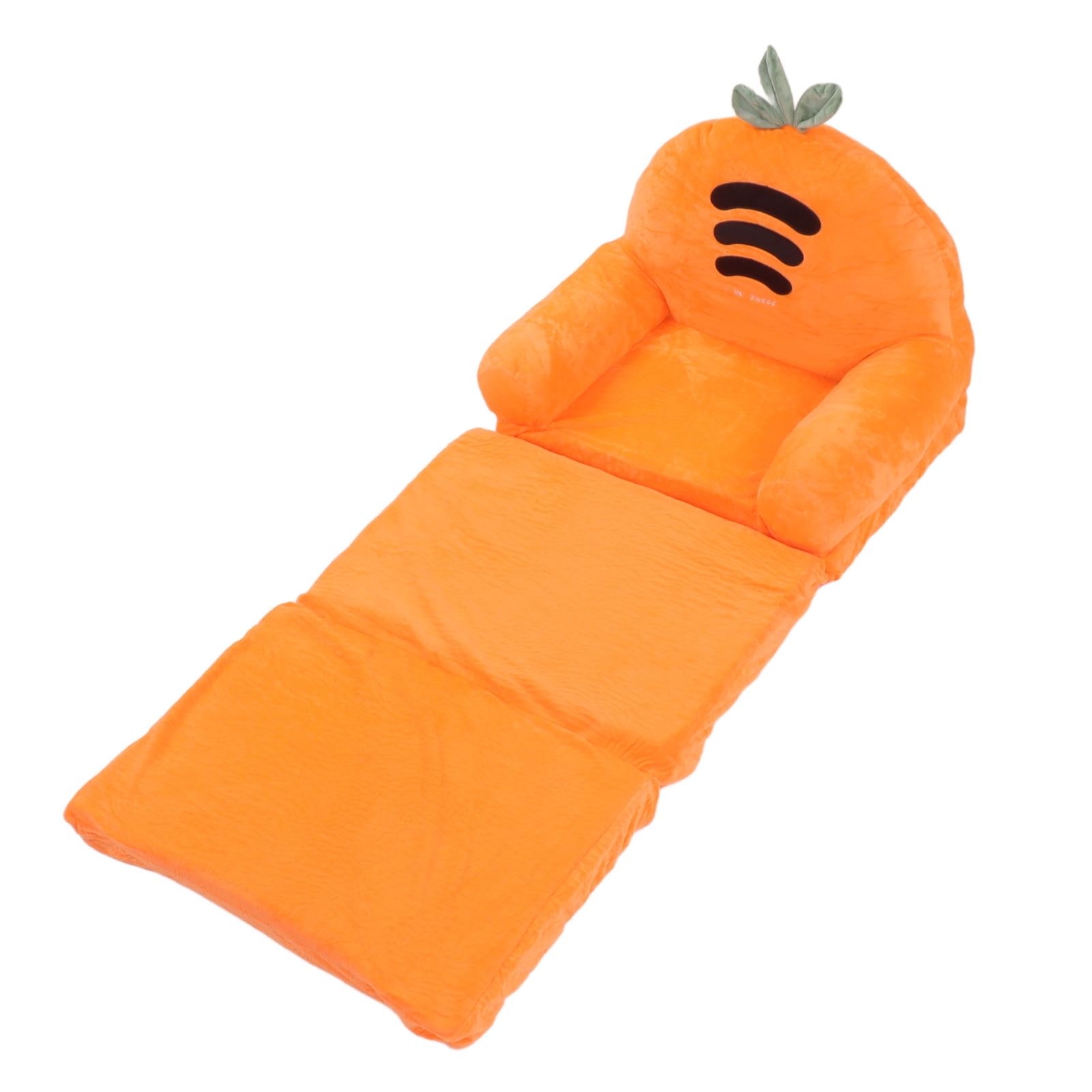 Folding Kids Couch Baby Sofa Backrest Girl Lazy  Toddler Cartoon Armchair Sofa Bed Carrot Princess Small Cute Bed Couch Sofas