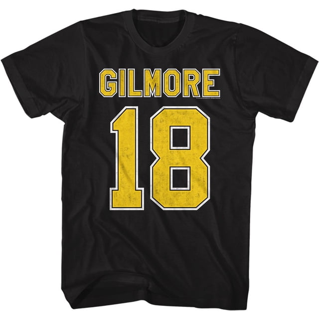 Happy Gilmore Jersey Black Adult T-Shirt 4Xlt
