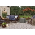 thumbnail image 4 of 22 Gallon Small Deck Box with Storage Seat - Stoney, 4 of 5