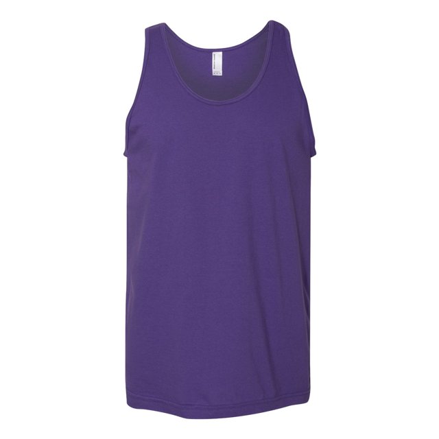 American Apparel Fine Jersey Tank, S, Purple