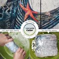 thumbnail image 3 of Nautical Anchor Shower Curtain Set - 72" x 72" Beach Coastal Decor Rustic Summer Bathroom Polyester Fabric with Hooks, 3 of 6