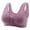 A01-Violet, variante sur yoeyez sous-Vêtements et Soutiens-Gorge pour Femmes, Soutiens-Gorge Sans Armatures à Fermeture devant pour Femmes, Couvrance Totale, Soutiens-Gorges Légers Confortables, Soutien-Gorge Rehausseur, Soutiens-Gorge d'Allaitement pour l'Allaitement Noir 42/95