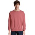 thumbnail image 1 of Hanes Mens Big ComfortWash Garment Dyed Fleece Sweatshirt, M, Nantucket Red, 1 of 1