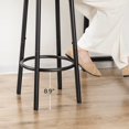 thumbnail image 3 of HOOBRO Bar Stools, Set of 2 Bar Chairs, Kitchen Round Height Stools with Footrest, Breakfast Bar Stools, Sturdy Steel Frame, for, 3 of 9