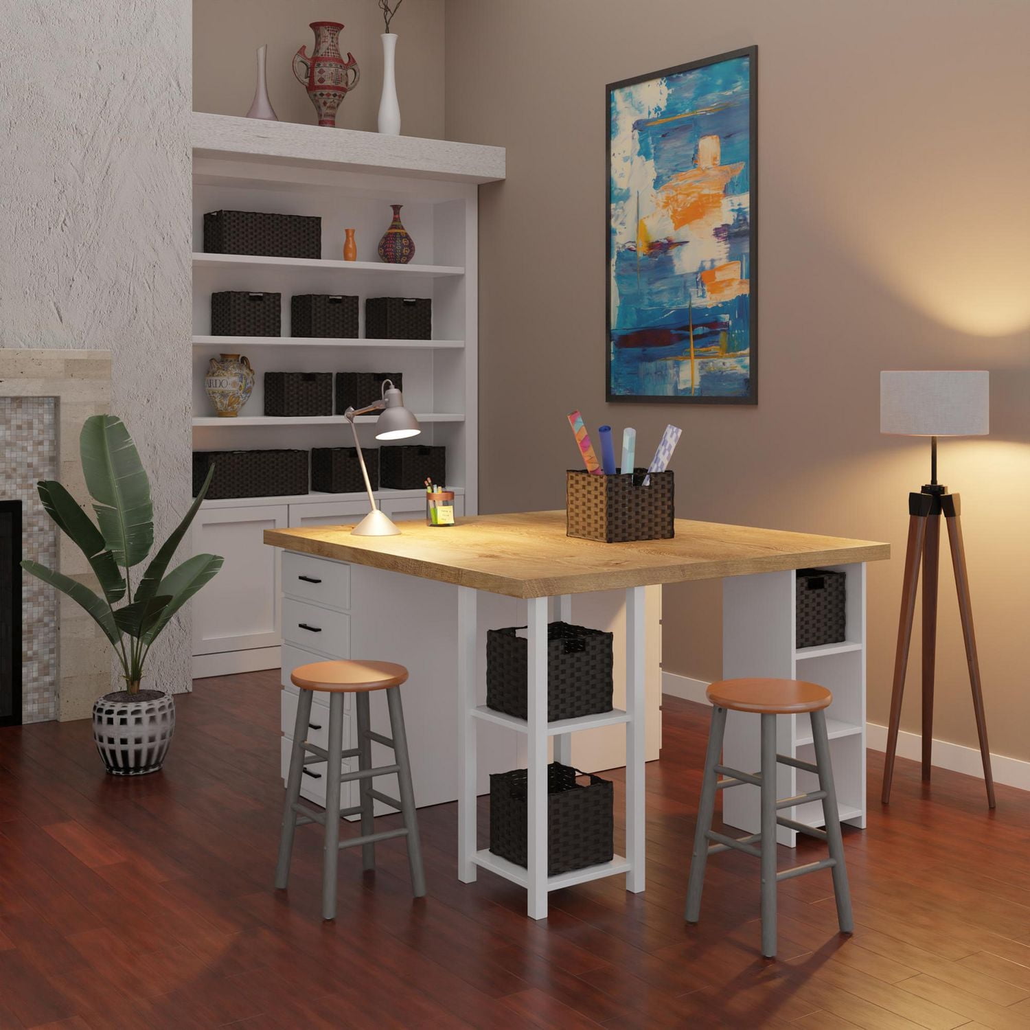 Ensemble tabourets de comptoir Huxton