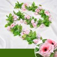 thumbnail image 3 of Artificial Rose Garland Hanging Simple Faux Rose Vine Floral Garland Decoration, 3 of 10