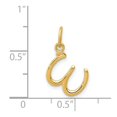 thumbnail image 4 of Diamond2Deal 14K Pendentif Charme Lettre en Or Jaune avec Initiale pour Femmes, 4 of 6