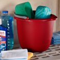 thumbnail image 4 of Sterilite Large 10-Qt Easy Pour Spout Pail w/ Comfy Grip Handle, Red (12 Pack), 4 of 6