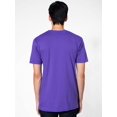 thumbnail image 2 of American Apparel T-Shirt Unisexe à Manches Courtes Col en V, TP, Gris Chiné, 2 of 5