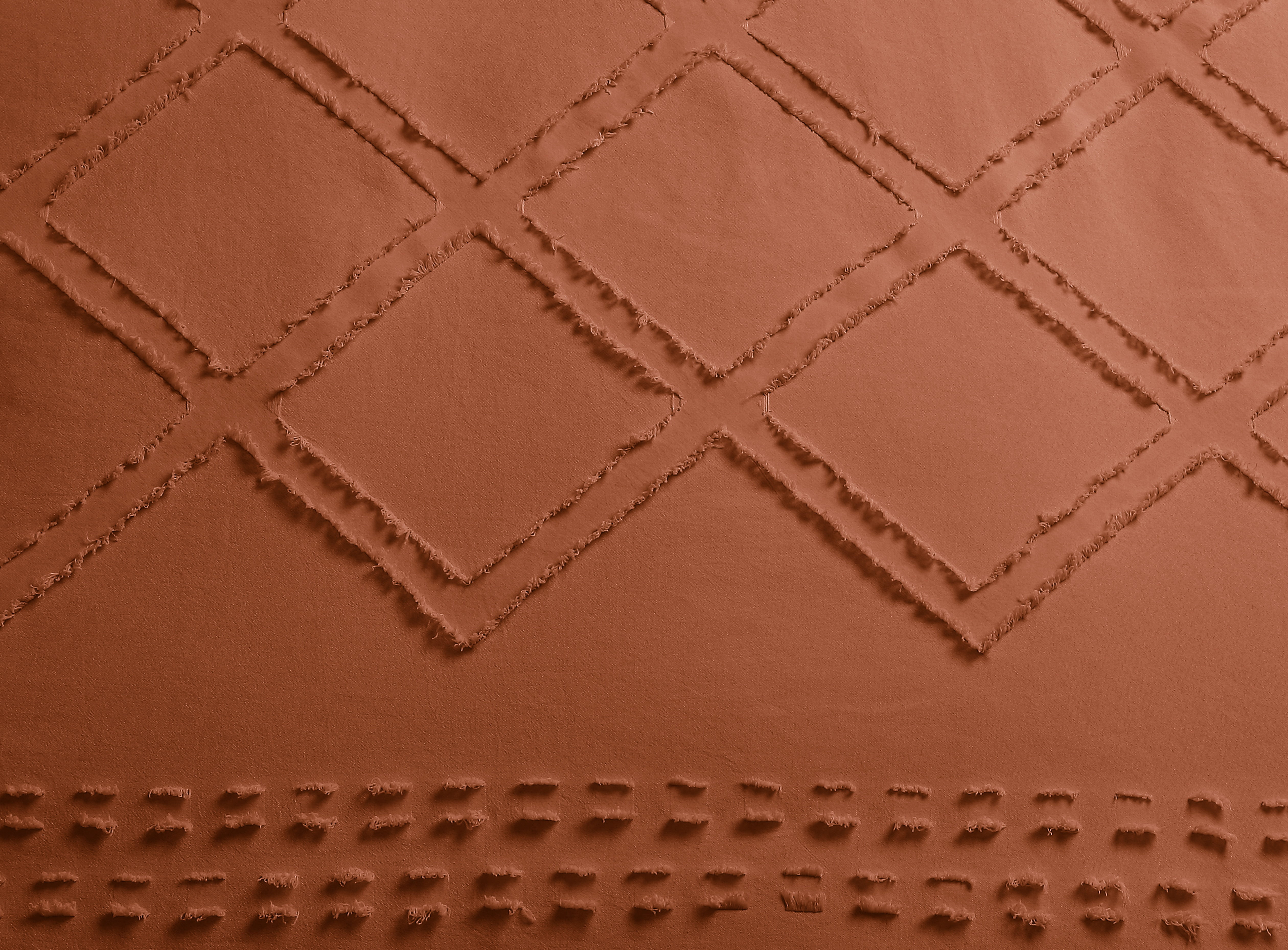 Ensemble de housse de couette à texture douce à motif losange Swift Home, literie toutes saisons avec fermeture éclair, avec taies d’oreiller, simple