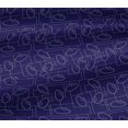 thumbnail image 5 of oneOone Viscose Jersey Fabric Geometric Maze & Rabbit Animal Sashiko Print Decor Fabric Printed BTY 60 Inch Wide, 5 of 5