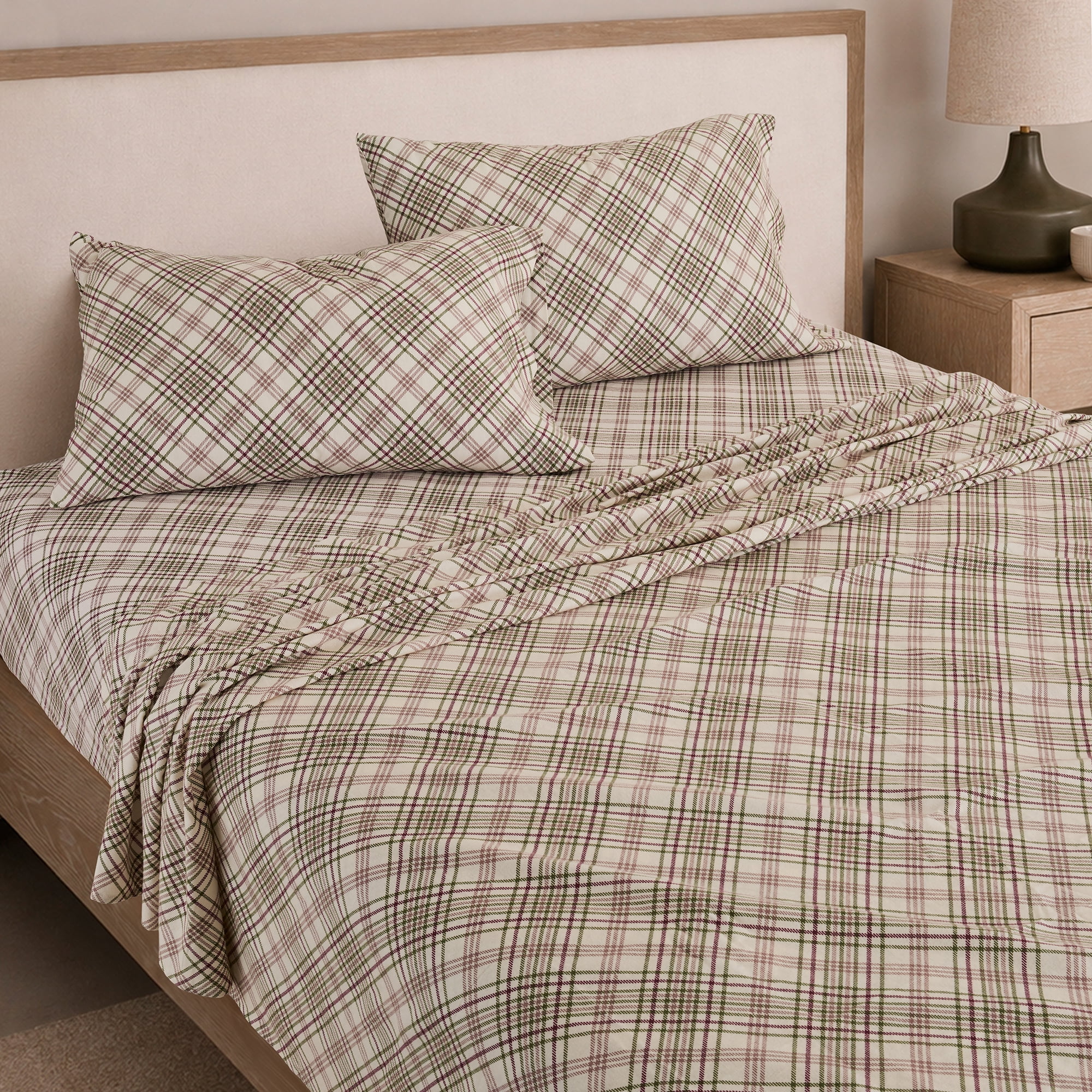 Mainstays Queen Flannel Sheet Set