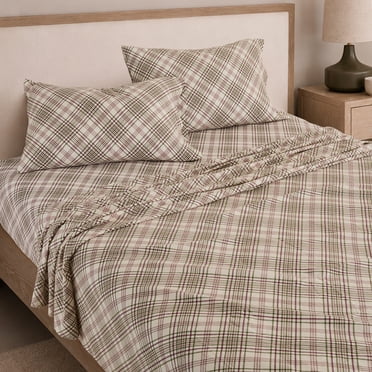 Mainstays Double Flannel Sheet Set