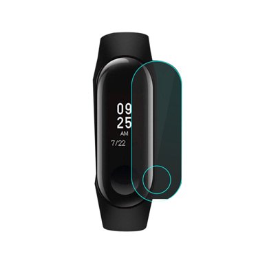 Langgg Remplacement pour Xiaomi Mi Band Protecteur d'Écran 3/4 TPU Couverture Complète Bracelet Film Protecteur Montre Anti-Poussière