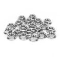 thumbnail image 4 of Flange Nut, Practical Hardware Rust-proof Stainless Steel High Reliability  For Greenhouse Supplies Accessories M6, 4 of 8