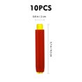 thumbnail image 2 of 10 Pcs Eco-friendly Tasteless Chalk Case Chalk Holder for Students Kids, 2 of 6