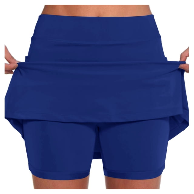 Jupe de Tennis Décontractée pour Femmes avec Poche, Tenue Active pour Yoga, Sport, Performance, Style Jupe-Short