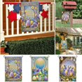 thumbnail image 4 of Garden Flag Holder Stand Garden Flags for All Seasons Dogs Table Runners 72 Inches Long Modern Outdoor Banner Stand Garden Flag Holder Stand with Solar Light Easter Garden Flag 12.5 X 18 Inch 2025, 4 of 4