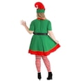 thumbnail image 3 of Women's Plus Size Holiday Elf Costume, 3 of 6