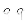 thumbnail image 1 of Dalazy Magnetic Weight Stack Pin with Pull Rope Replacement Parts Silver 10x105mm 2Set, 1 of 6
