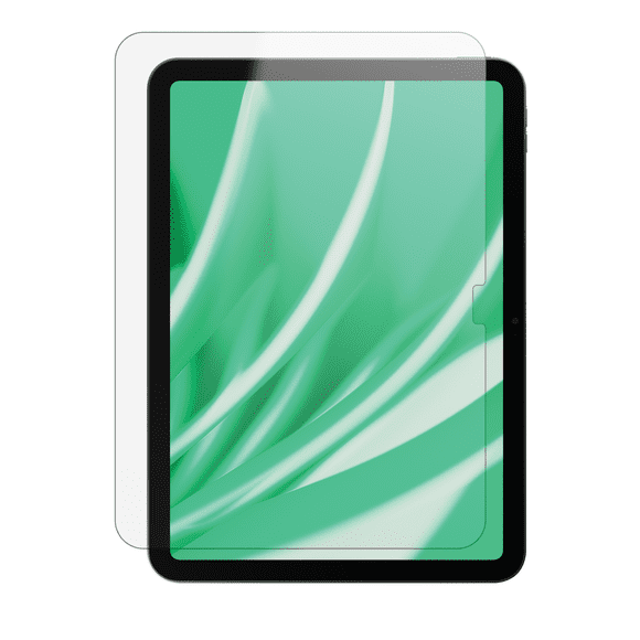 onn Corning Glass Screen Protector for iPad (10th generation) 10.9-inch, Made with Durable Glass by Corning™ for Ultimate Drop & Scratch Protection, Includes Advanced Easy Application Tray