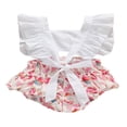 thumbnail image 4 of Tenue Barboteuse à Volants pour Bébé Fille à Imprimé Bonbon Citron, 4 of 5