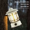 thumbnail image 2 of Wzzjkit Lampe de Camping Extérieure Maison Cob Rétro Lanterne Cheval Portable Étanche Multifonctionnelle Lampe de Tente de Camping, 2 of 9